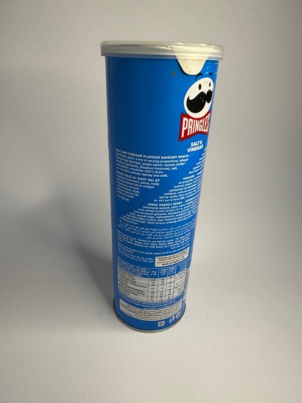 Pringles Salt Vinegar 165g - Image 4