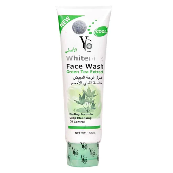 YC FACE WASH WITH GREEN TEA EXTRACT 100ML