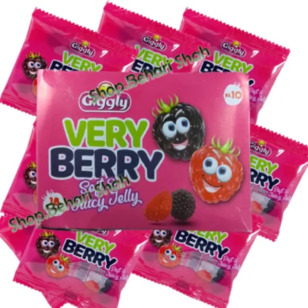 GIGGLY VERY BERRY SIFT&JUICEY JELLY 8G