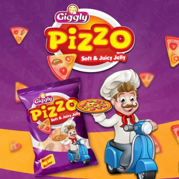 GIGGLY PIZZO SOFT&JUICY JELLY 9G