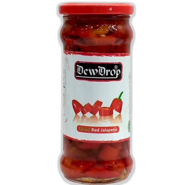 DEWDROP SLICED RED JALAPENO 420G