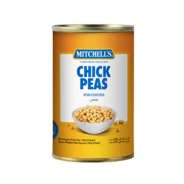 MITCHELLS CHICK PEAS TIN 800G