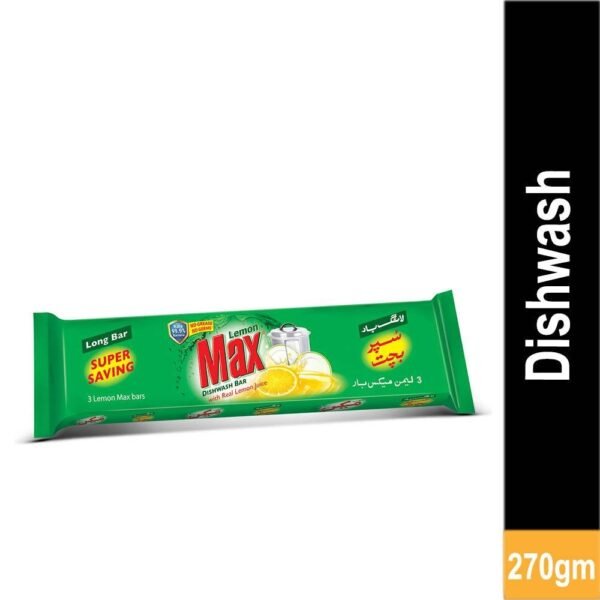 LEMON MAX DISHWASH LONG BAR 265G