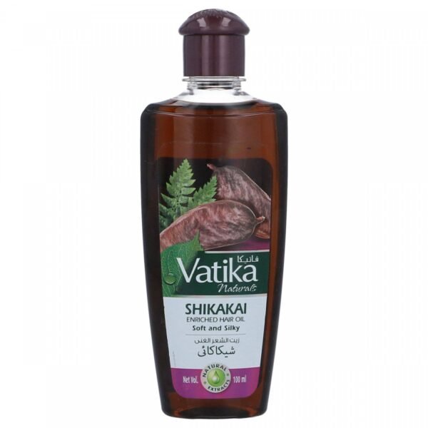 VATIKA HAIR OIL SHIKAKAI ENRICHED SOFT AND SILKY 100ML