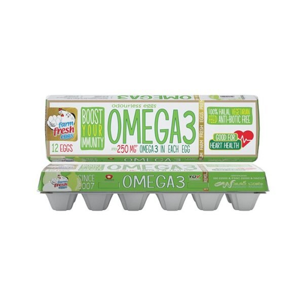 OMEGA 3 EGGS 1 DOZEN