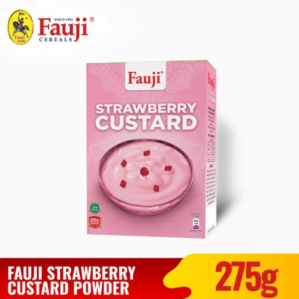 FAUJI STRAWBERRY CUSTARD 275G