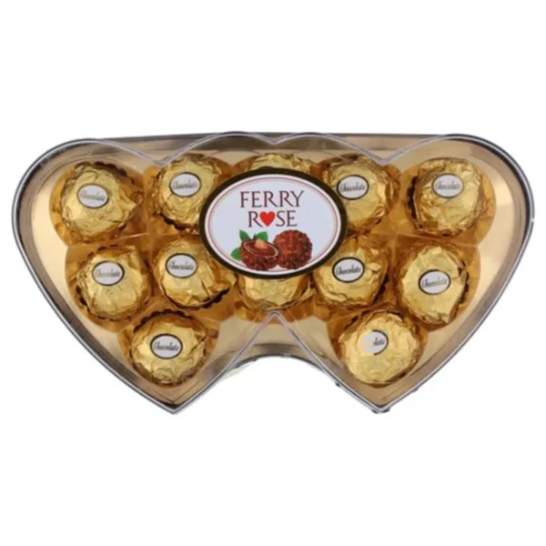 FERRY ROSE CHOCOLATE HEART T-12 150G