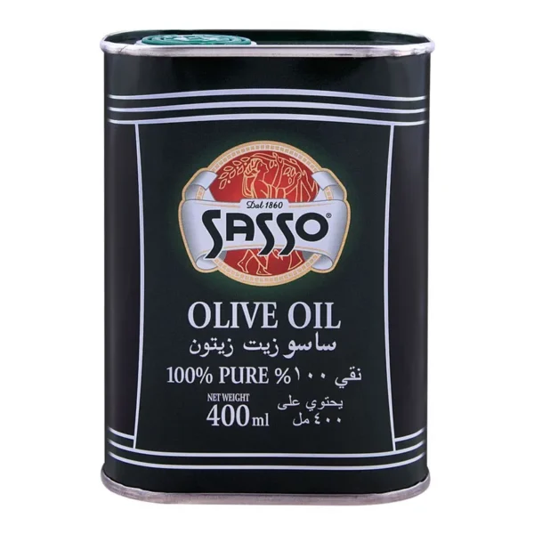 SASSO OLIVE OIL TIN 400ML