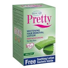 SKINCARE PRETTY ALOE VERA HAIR REMOVING LOTION 80GM