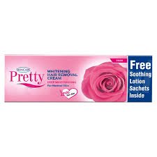 Skincare Pretty Whitening Hair Removal Cream for Sensitive Skin – 50g
