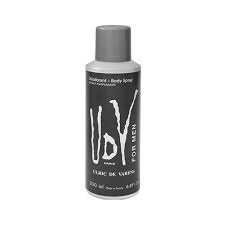 UDV DEODORANT GREY FOR MEN 200ML
