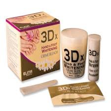 3DX HAND&FOOT WHITENING CREME BLEACH 70G