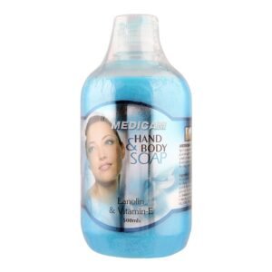 MEDICAM HAND & BODY SOAP LANOLIN VITAMIN-E 500ML
