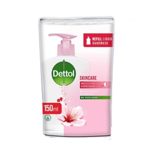 DETTOL  ANTI-BACTERIAL HAND WASH SKIN CARE REFILL POUCH 150ML