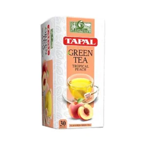 TAPAL GREEN TEA PEACH 30TEABAG