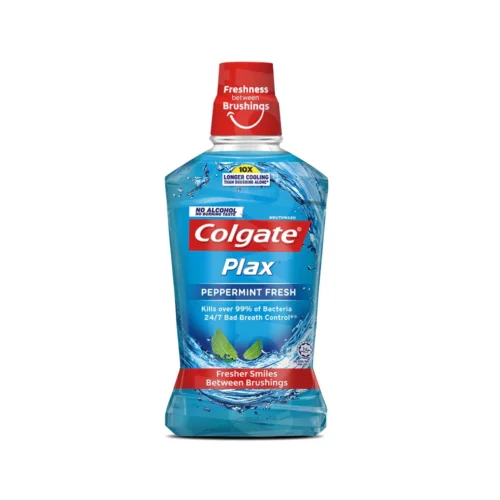 COLGATE PLAX PEPPERMINT FRESH MOUTH WASH 500ML