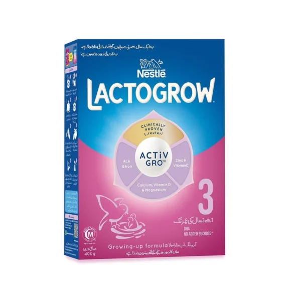 NESTLE LACTOGROW 3 400G