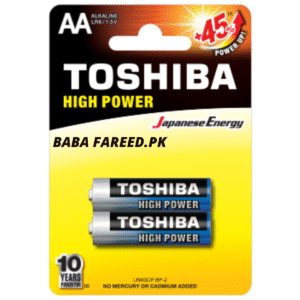 TOSHIBA HIGH POWER CELL AA 1.5V 2PCS