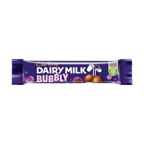 CADBURY DAIRY MILK BUBBLY 9GM 50RS