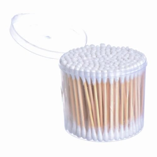 COTTON BUDS 200 WOOD JAR