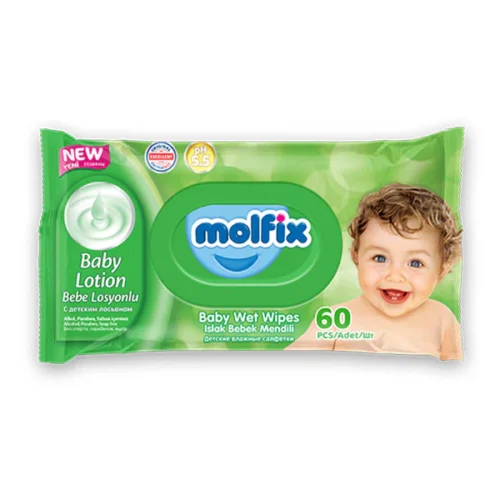 MOLFIX FRESH CLEAN WIPES 60PCS