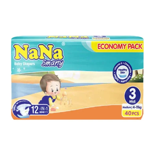 NANA DIAPER ECONOMY PACK M 40PCS (4-11KG)