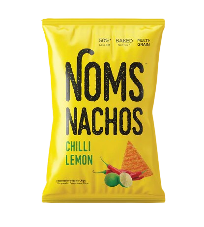 NOMS NACHOS CHILLI LEMON 32G