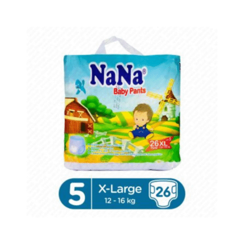 NANA BABY PANTS XL 26PCS (12-16KG)
