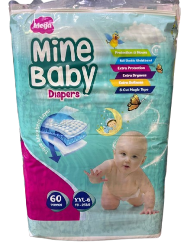 MINE BABY DAIEPRS XXL-60 (18-25KG)