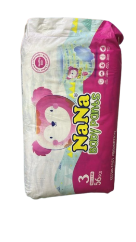 NANA BABY PANTS MEDIUM 56 PCS