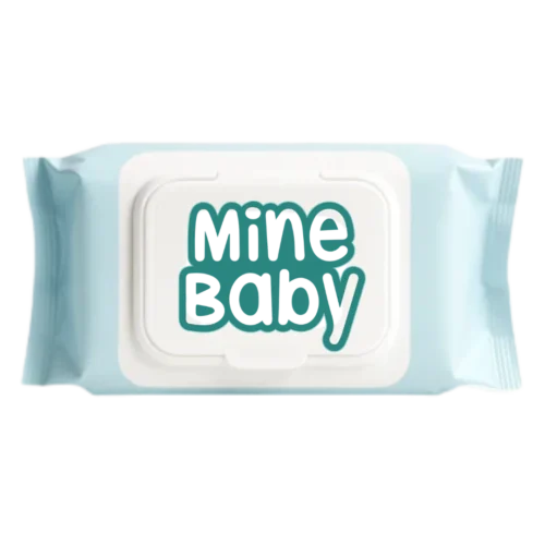 MINE BABY WIPES MULTIPLE USE 72 PCS