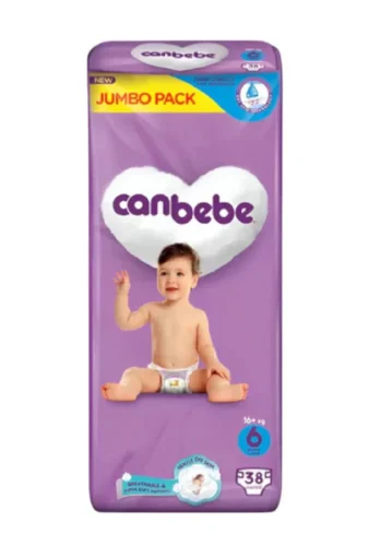 CANBEBE DIAPER 6 38PCS