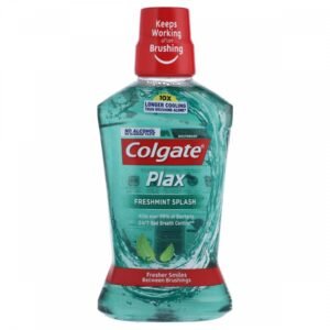 COLGATE PLAX FRESHMINT SPLASH MOUTH WASH 500ML