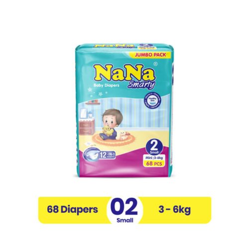 NANA DIAPER JUMBO S 68PCS (3-69KG)