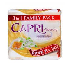 CAPRI MOITURISING 3IN1 BUNDLE SOAP 160G