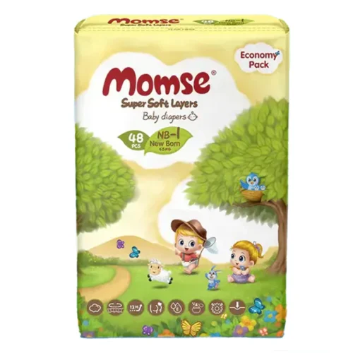 MOMSE DIAPERS NB-1(48PCS) 5KG