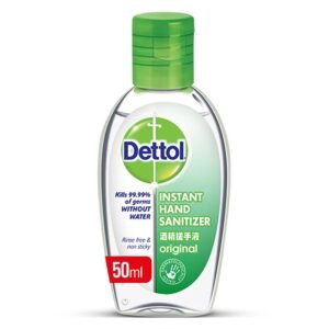 DETTOL ANTI-BACTERIAL INSTANT HAND SANITIZER 50ML