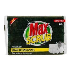 MAX SCRUB SPONGE NAIL SAVER VALUE PACK 2IN1
