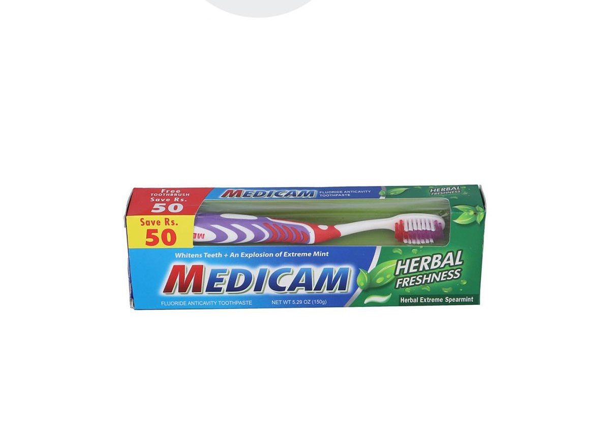 MEDICAM HERBAL FRESHNESS PASTE 150G
