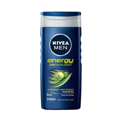 NIVEA MEN SHOWER GEL ENERGY FRESH EFFECT 3IN1 250ML