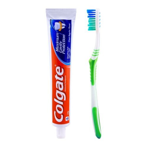 COLGATE TOOTH PASTE MAXIMUM CAVITY PROTECTION 100G WITH BRUSH