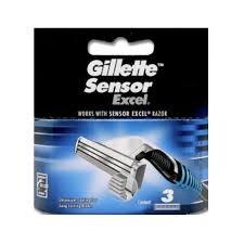 GILLETTE SENSOR EXCEL 3 BLADE
