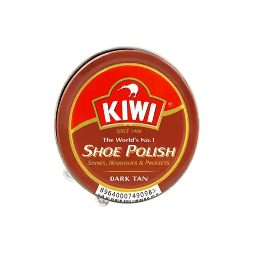 KIWI LEATHER SHOE CREAM DARK TAN 45ML