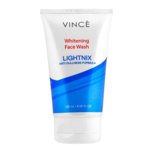 VINCE WHITENING FACE WASH LIGHTNIX ANTI DULLNESS 120ML