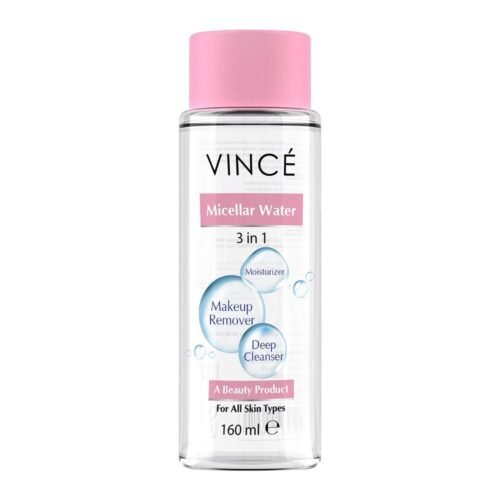 VINCE MICELLAR WATER 3IN1 MAKE UP REMOVER 160ML