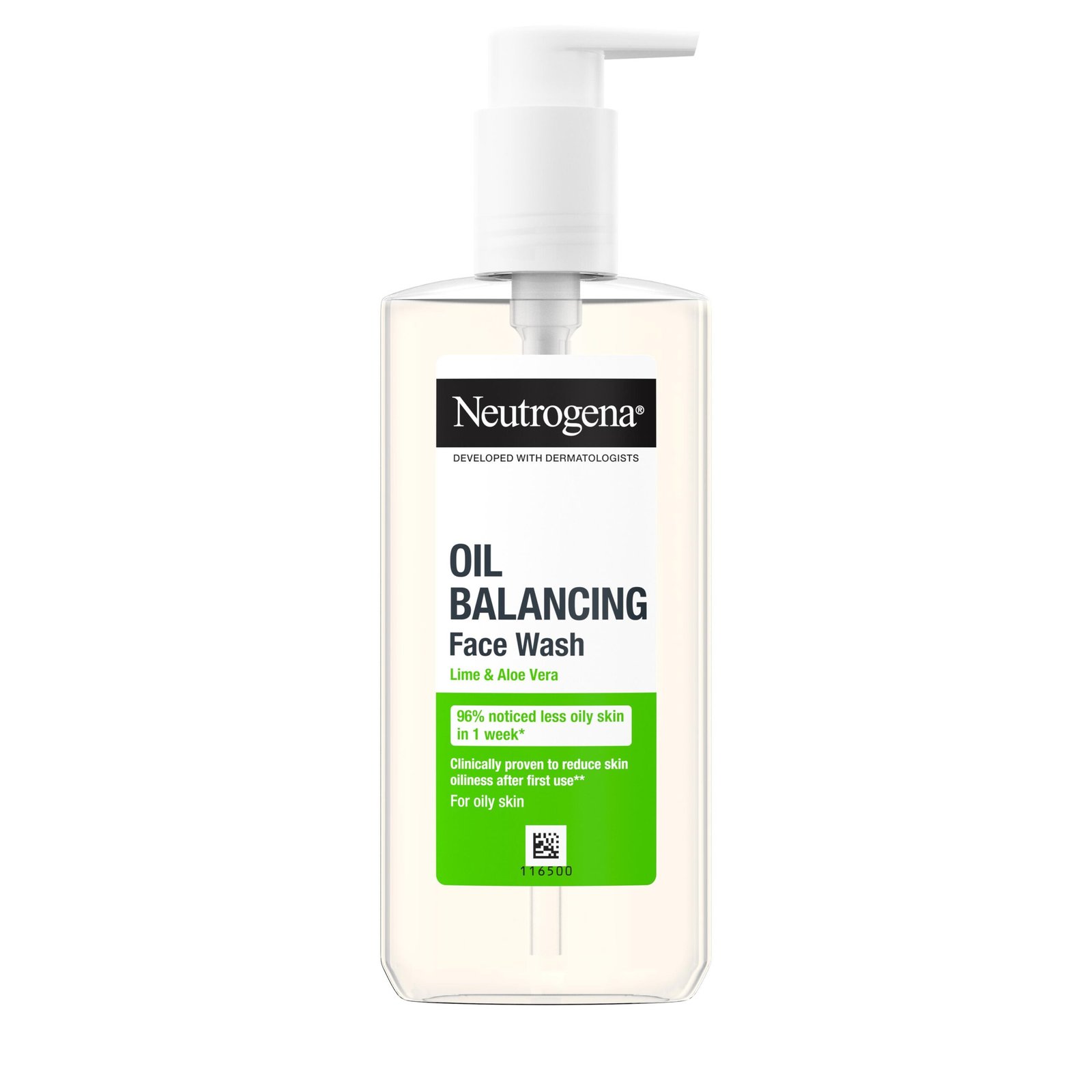 NEUTROGENA FACE WASH OIL BALANCING LIME AND ALOE VERA 150ML