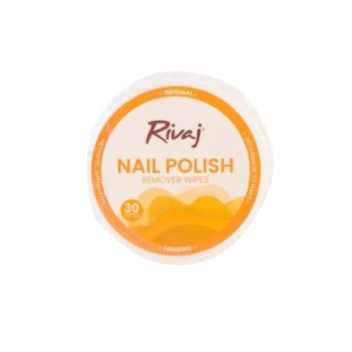 RIVAJ NAIL POLISH REMOVER WIPES 30PCS