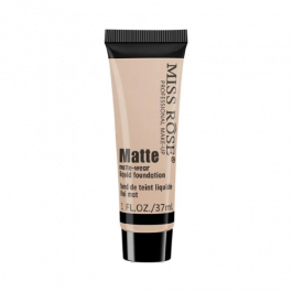 MISS ROSE LIQUID FOUNDATION BEIGE NO.1 37ML