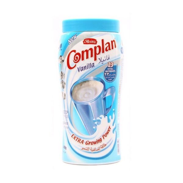 COMPLAN VANILLA FLAVOUR EXTRA GROWING POWDER JAR 400G