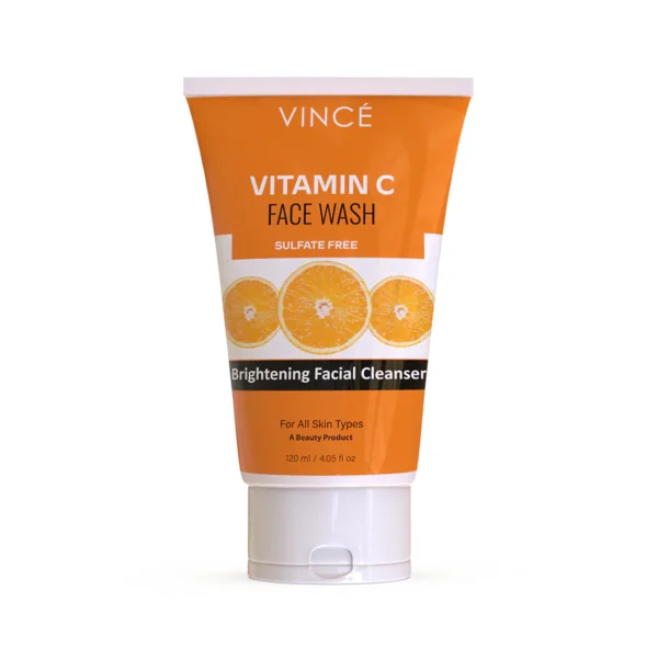 VINCE VITAMIN-C ORANGE EXTRACTS FACE WASH 120ML